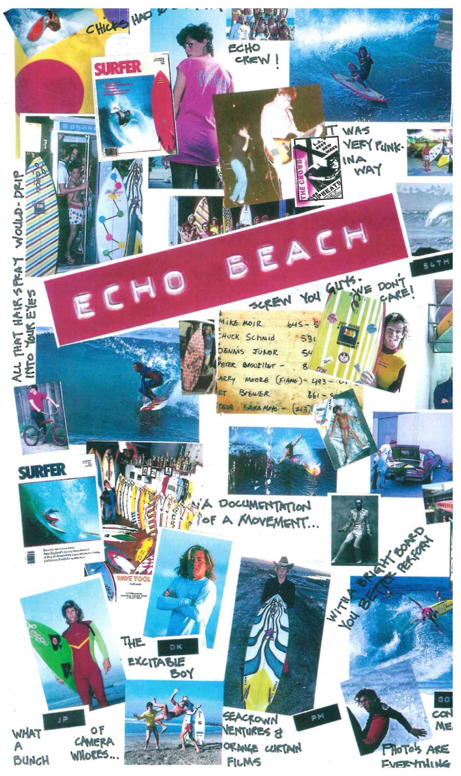Dvd Echo Beach - A Documentation Of A Movement - by Jeff Parker