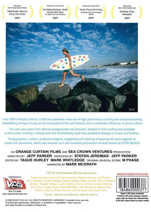 Dvd Echo Beach - A Documentation Of A Movement - by Jeff Parker