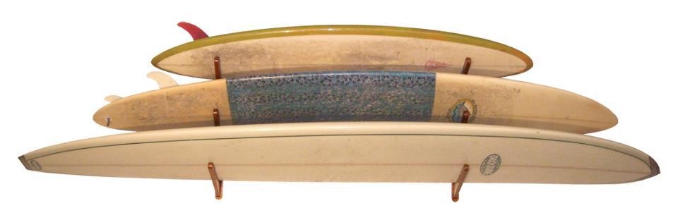 Soporte de pared CORSURF - Multi Rack 3 Tableros - Madera Oscura