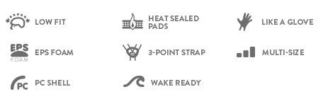 CAPIX - Casco Wakeboard Abridor de Casco Wakeboard