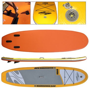 BOARDWORKS - SUP hinchable - Stand Up Paddle Shubu ancho - 8'2