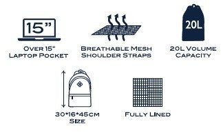 Sac à dos MILLER backpack Cosmopolitan