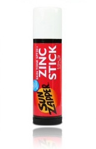 SUN ZAPPER - Zinc Stick - Blanc SPF 50+