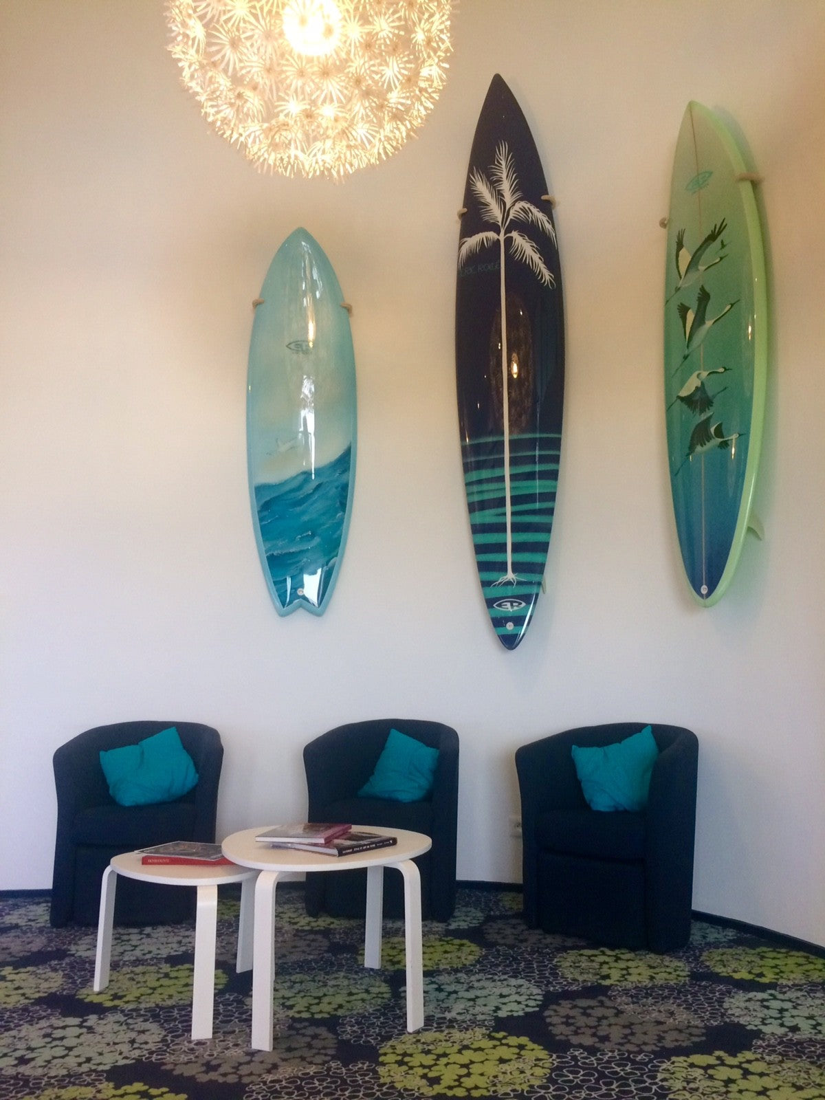 LEVITATION BOARD SUPPORT - Wooden support for Longboard, Surf and SUP