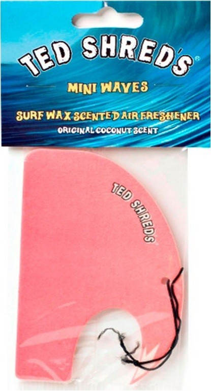 Désodorisant Parfum Voiture TED SHRED'S Air Freshner Mini Wave logo