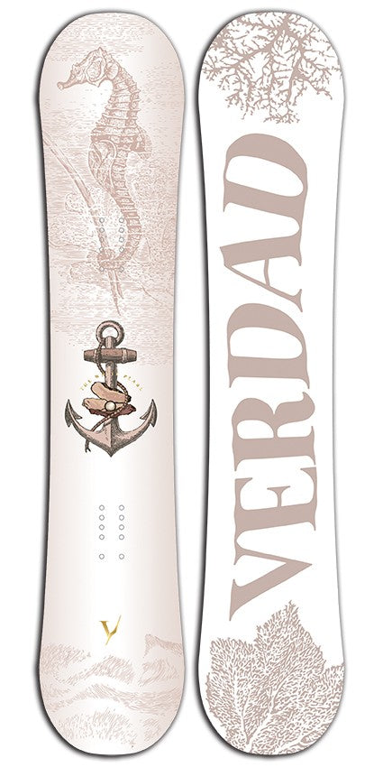 Tabla de snowboard VERDAD Blanco Perla 2016