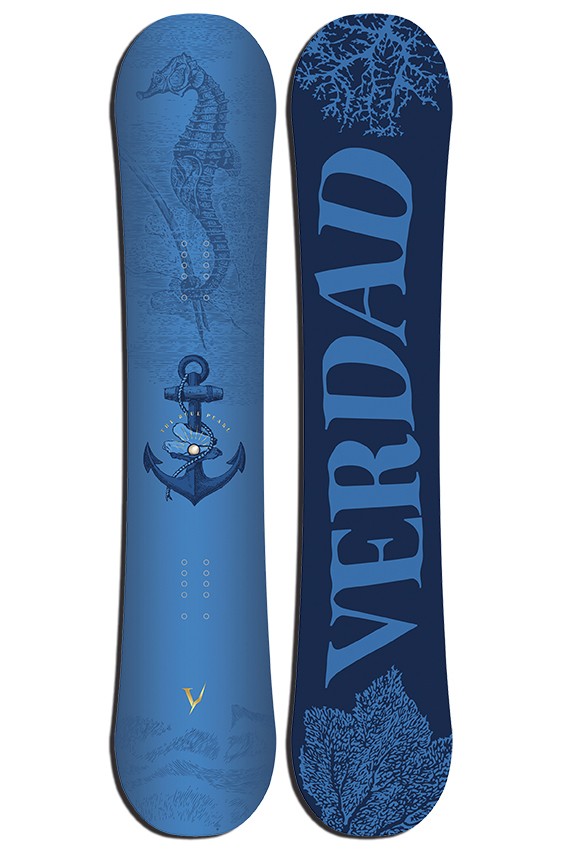 Planche de Snowboard VERDAD Blue Pearl 2016