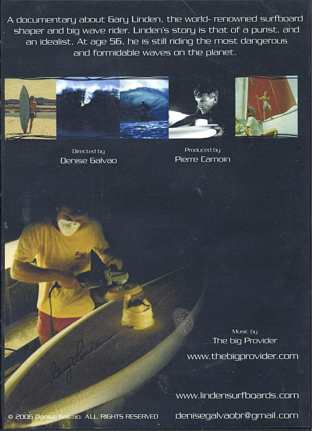 Dvd Surf Shaping a Life - The Story of Gary Linden
