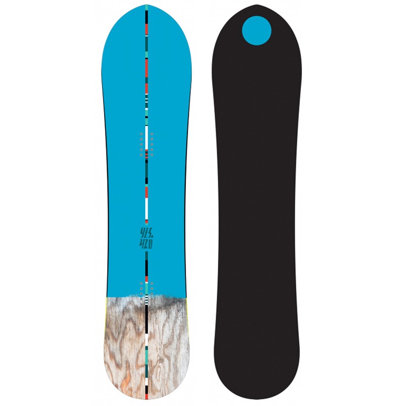 YES Snowboard - The 420 - Blue 148cm