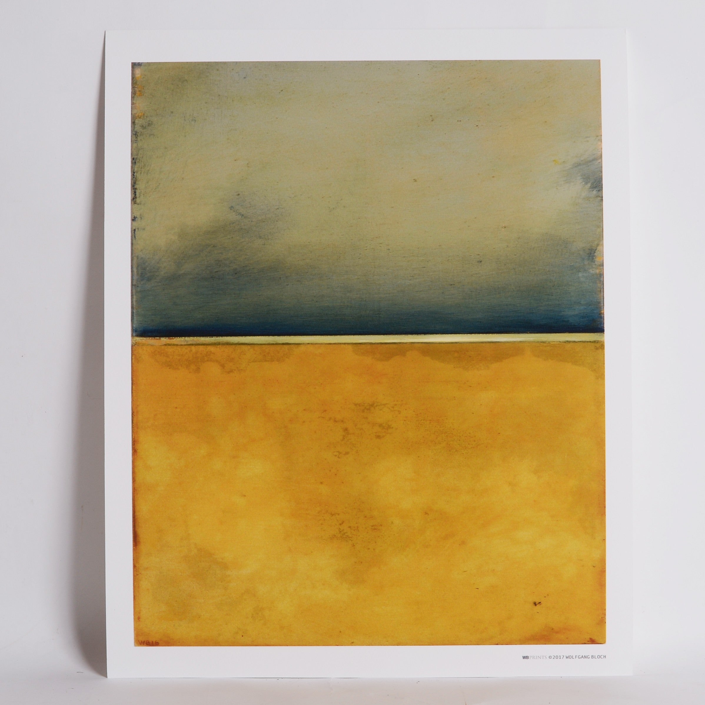 Lithographie WOLFGANG BLOCH no. 1072-16