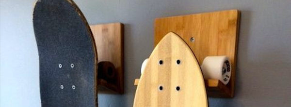 10 idées DIY à faire avec des planches de skateboard