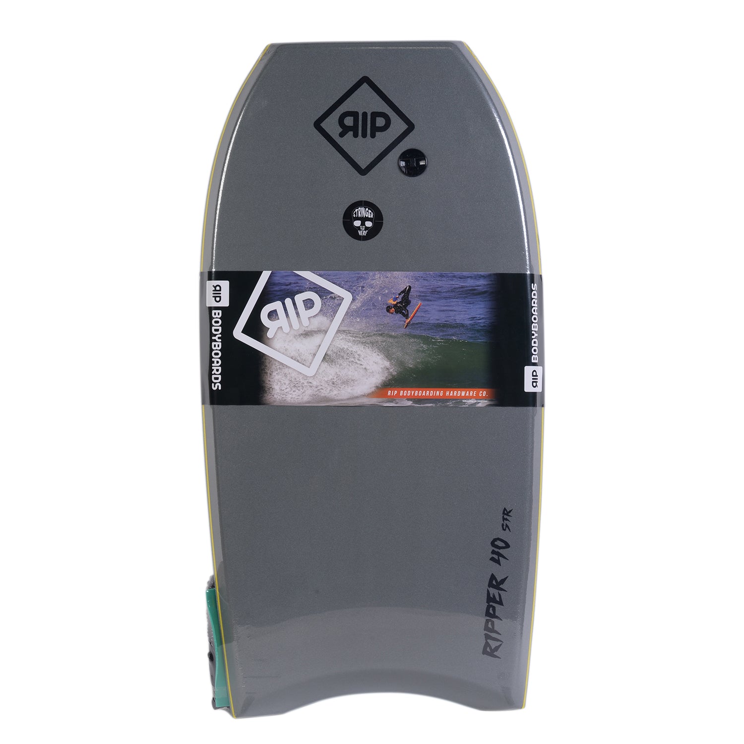 RIP Bodyboard - Ripper Stringer with leash (EPS) - Gray / Blue