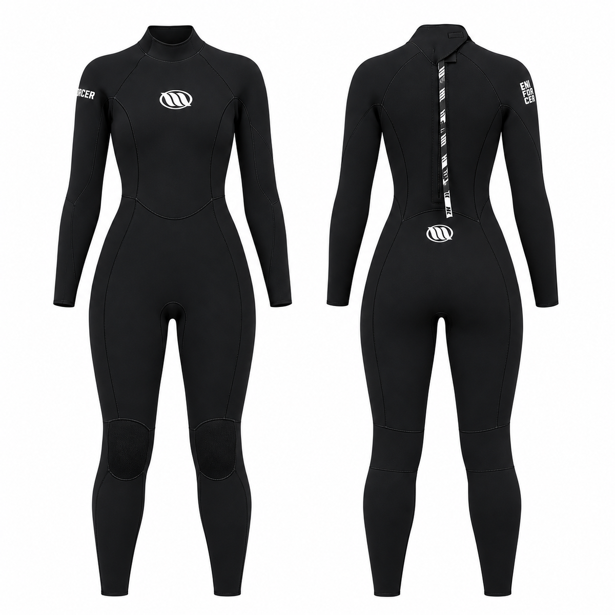 WEST - Combinaison surf femme - Enforcer Lady 5/4 mm Back Zip - Black