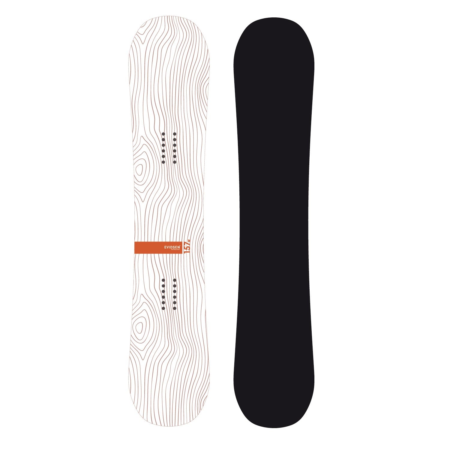 TABLAS DE SNOW EVIDSEN - 163 DE ANCHO Tabla de snowboard