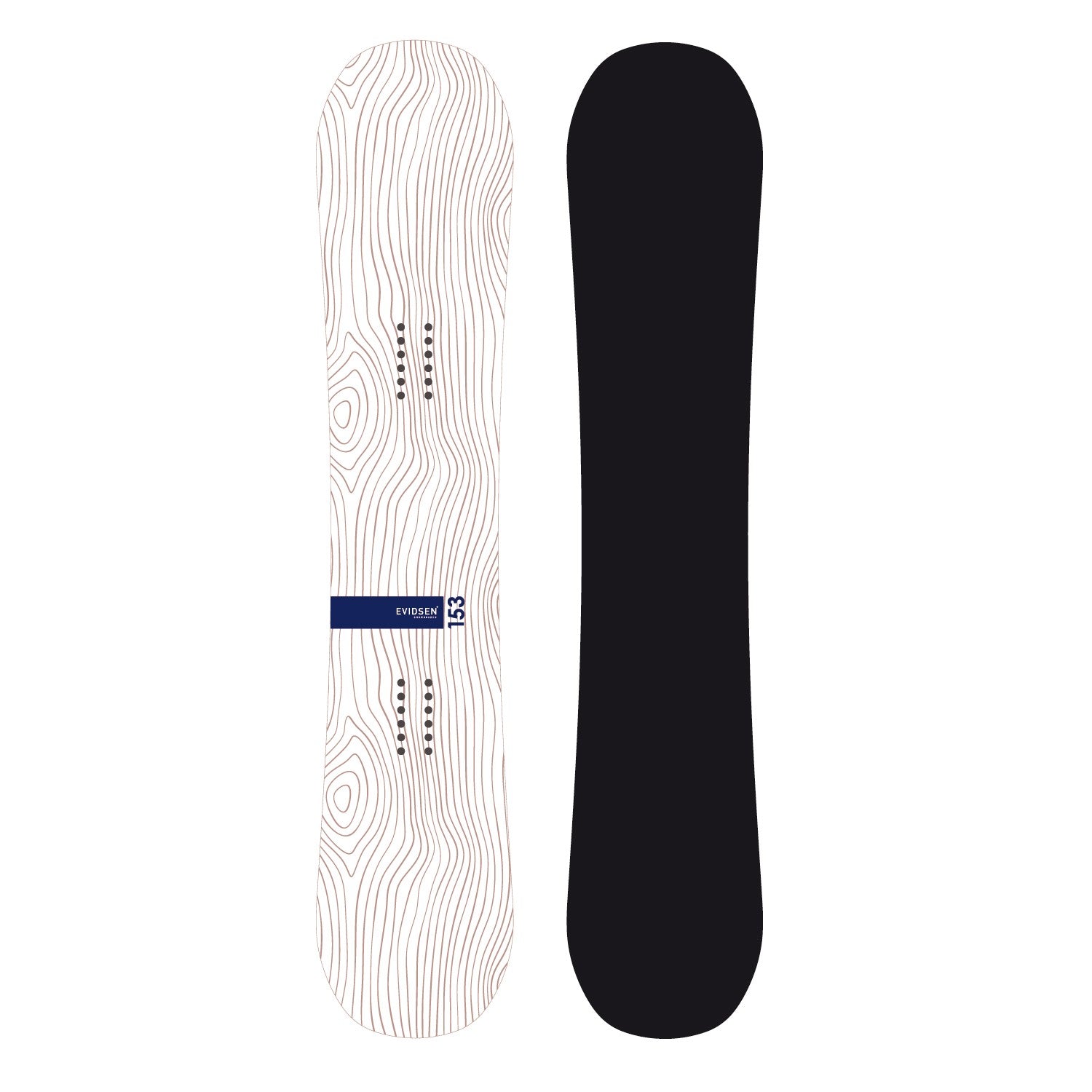 TABLAS DE SNOW EVIDSEN - 163 DE ANCHO Tabla de snowboard