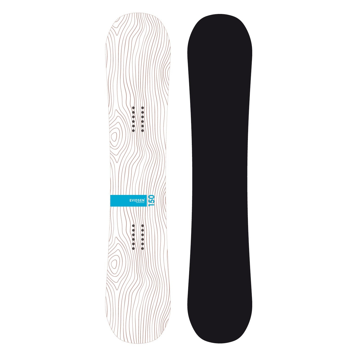 TABLAS DE SNOW EVIDSEN - 163 DE ANCHO Tabla de snowboard