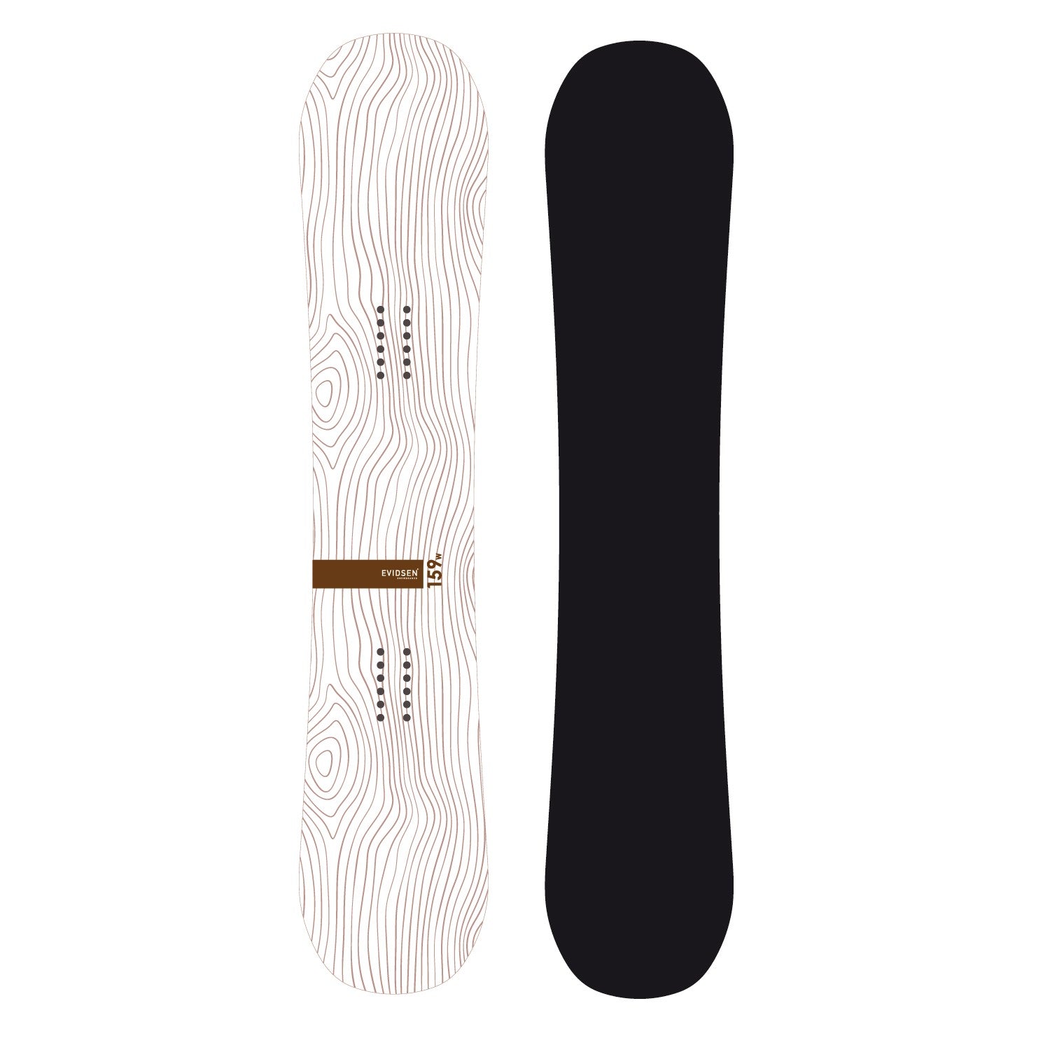 TABLAS DE SNOW EVIDSEN - 163 DE ANCHO Tabla de snowboard