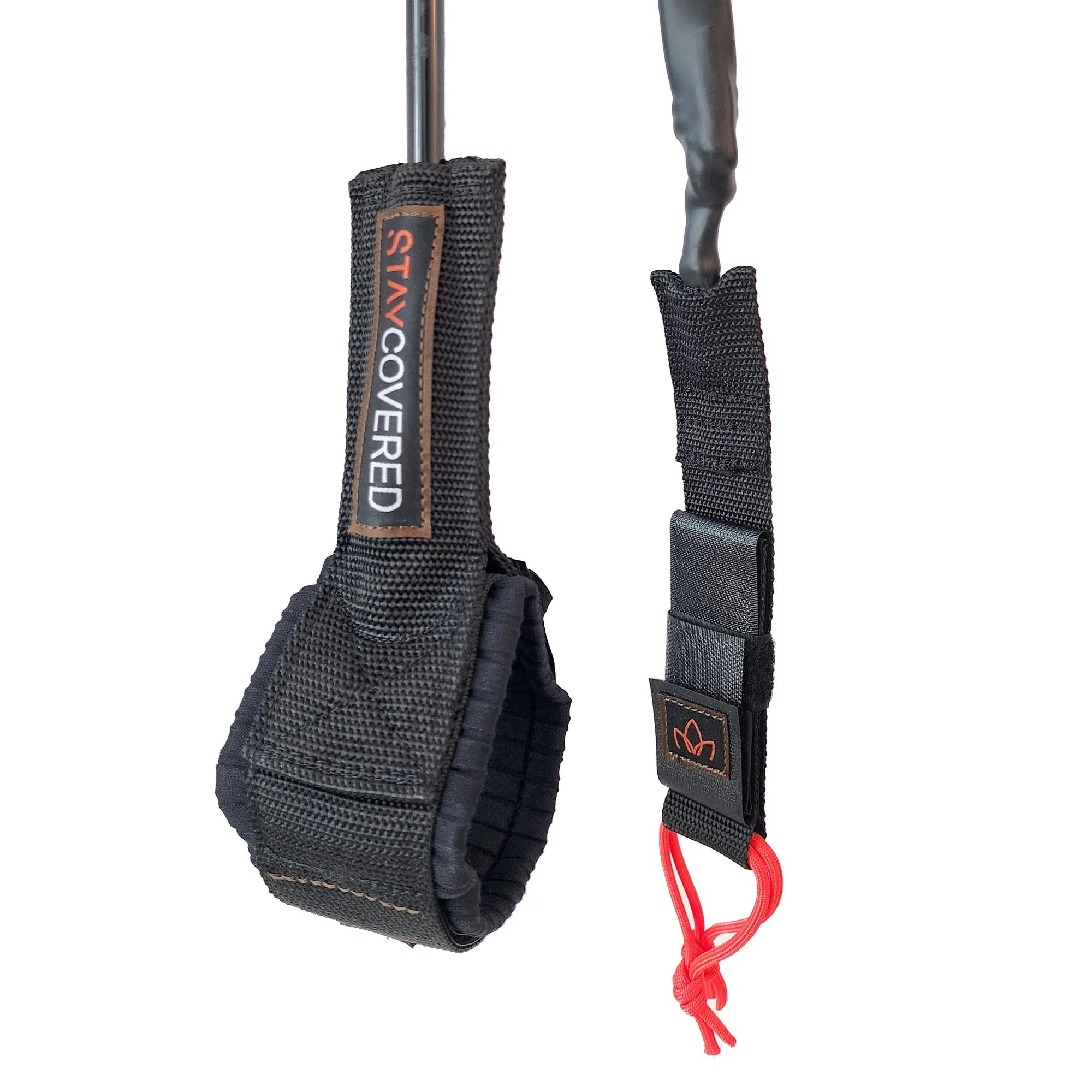STAY COVERED - 400 XXL Big Wave Leash (10.2mm) - Black