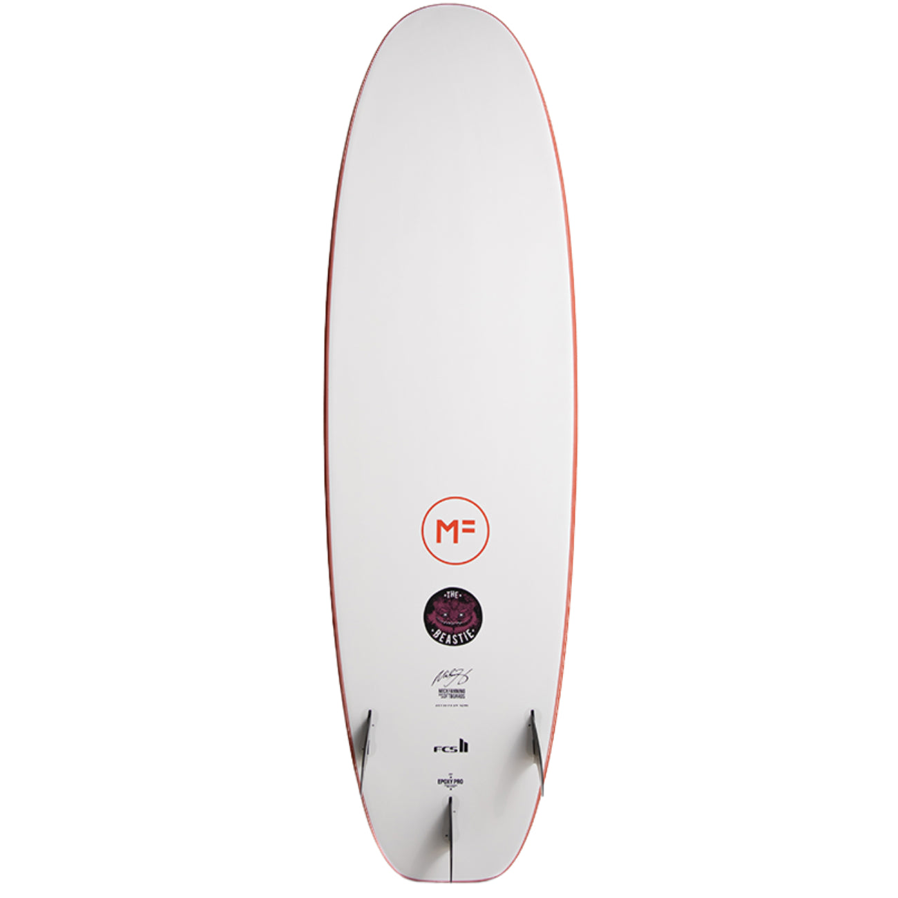 MF Mick Fanning - Beastie 6'6 FCSII - Rust