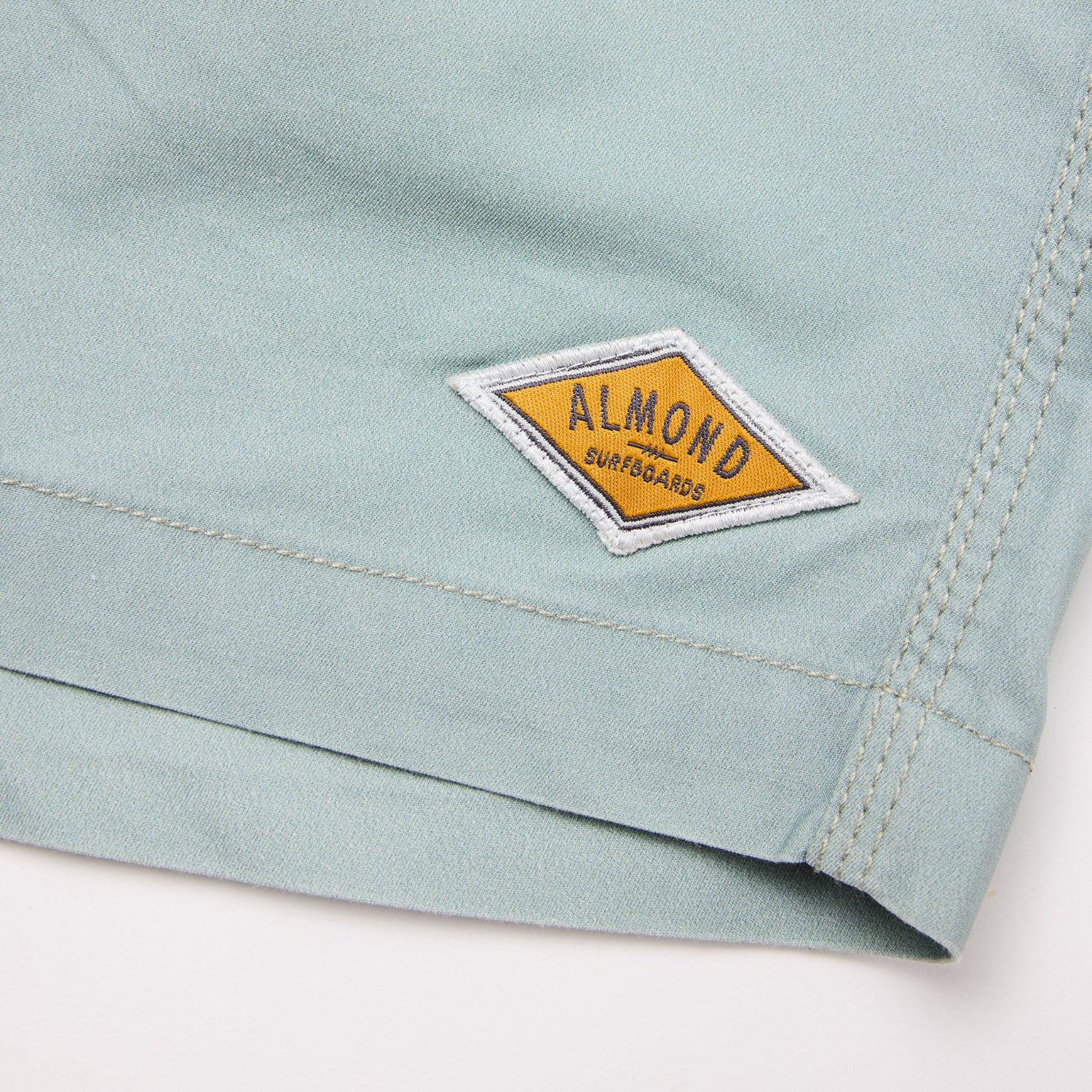 Almond - Boardshort Lumberjack Color Block - Verde
