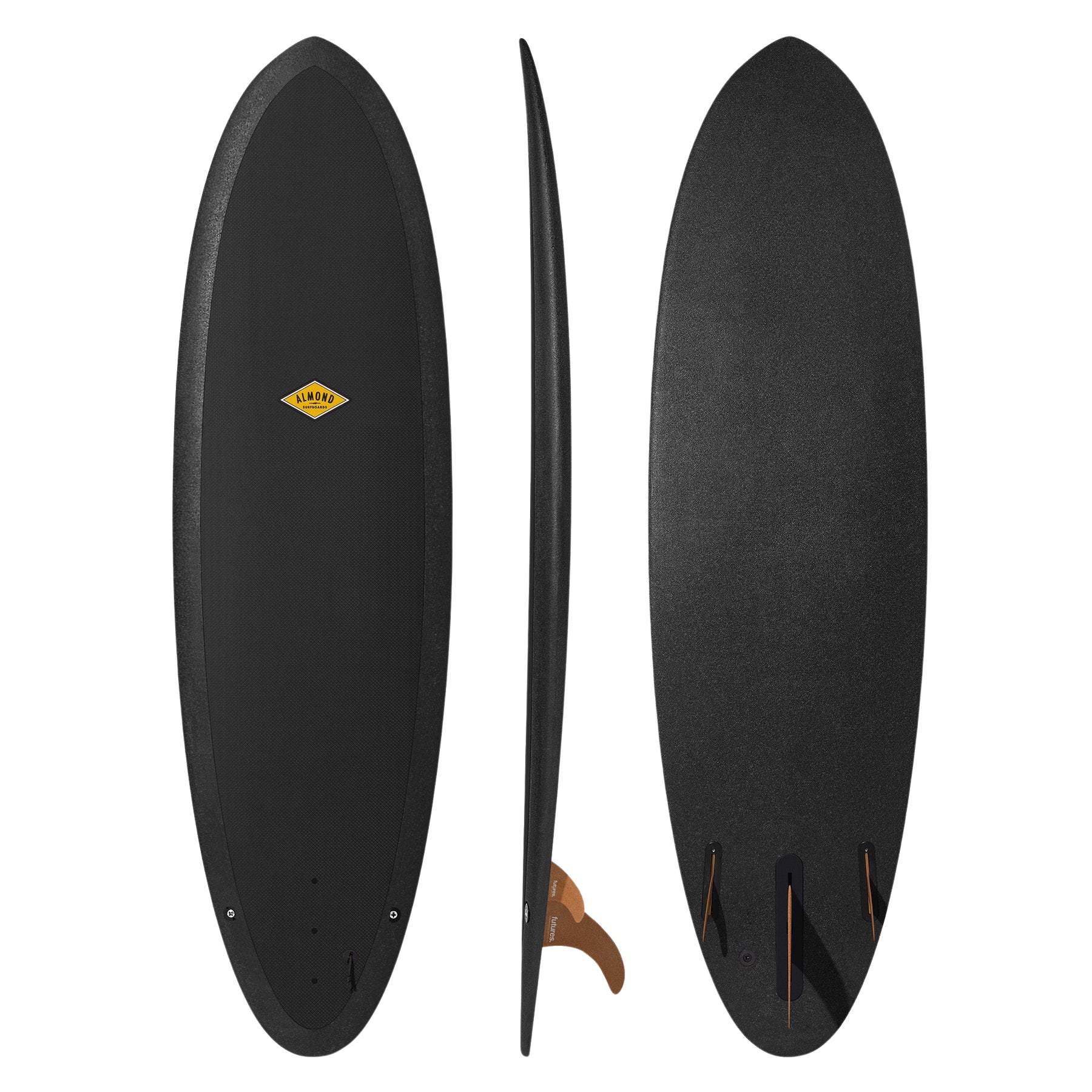 ALMOND Tablas de surf - Serie R 6'4 - Negro