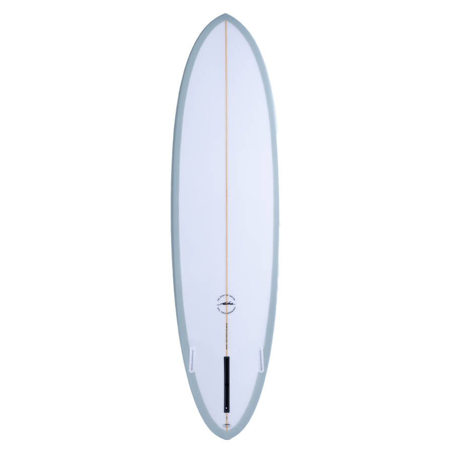 ALOHA Surfboards - EZ Mid 7'0 (PU) - Futures - Eggshell Resin Tint