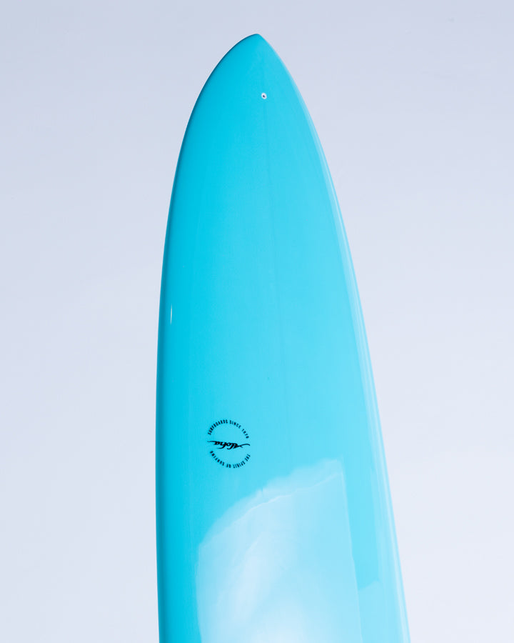 ALOHA Surfboards - Pintail Noserider  9'6 - PU - Aqua Resin Tint