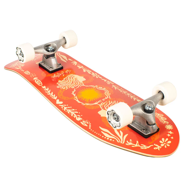 CARVER x GRL SWIRL CX Collab - Surf Skate Complet Val Laforge model - 31"