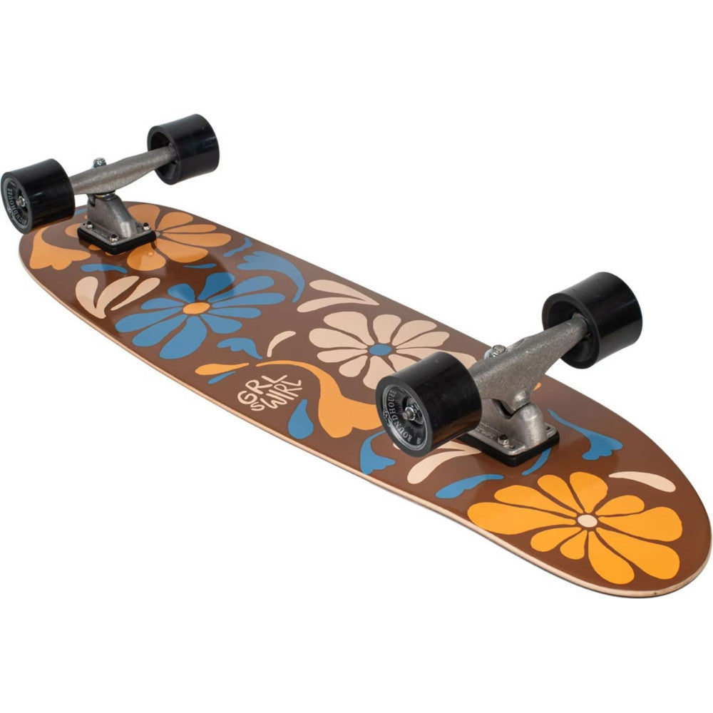 CARVER x GIRL SWIRL CX Collab - Long Swirl Complete Surfskate - 38"