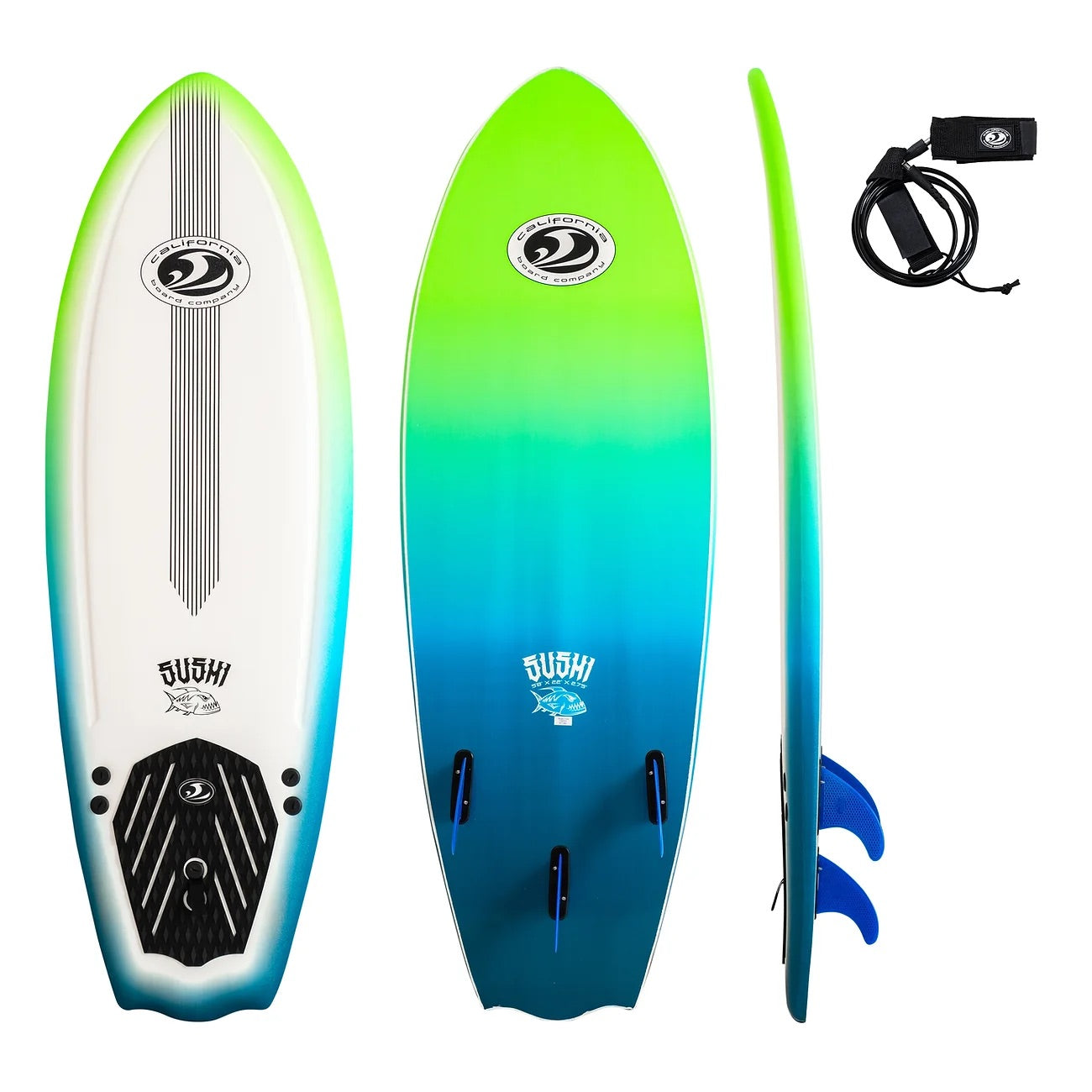CBC - Sushi Fish Softboard 5'8 - Graphic