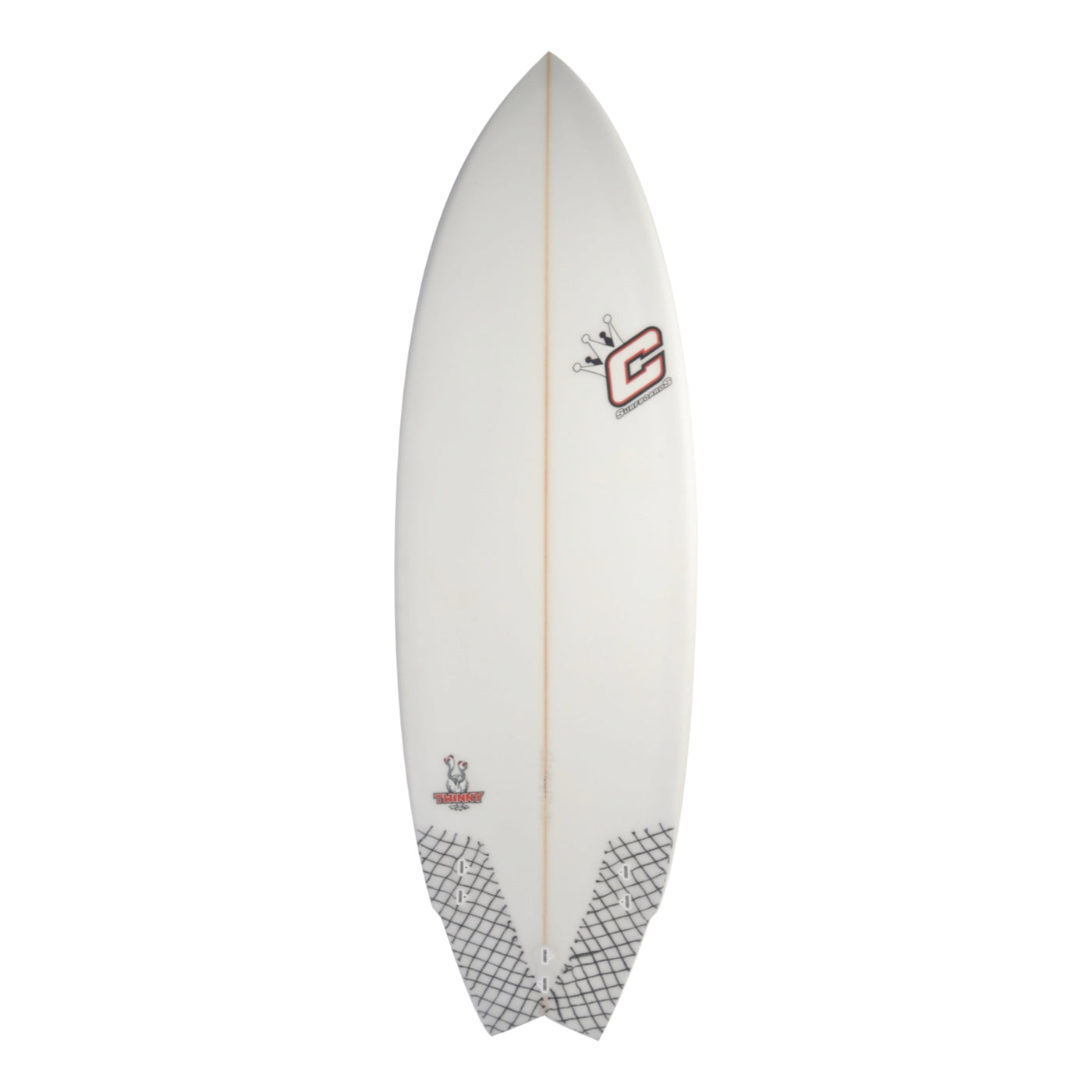 CLAYTON Surfboards - Twinny (PU) - FCS1