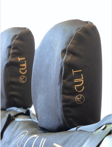 CULT - Funda para reposacabezas - Negra (Talla 1)