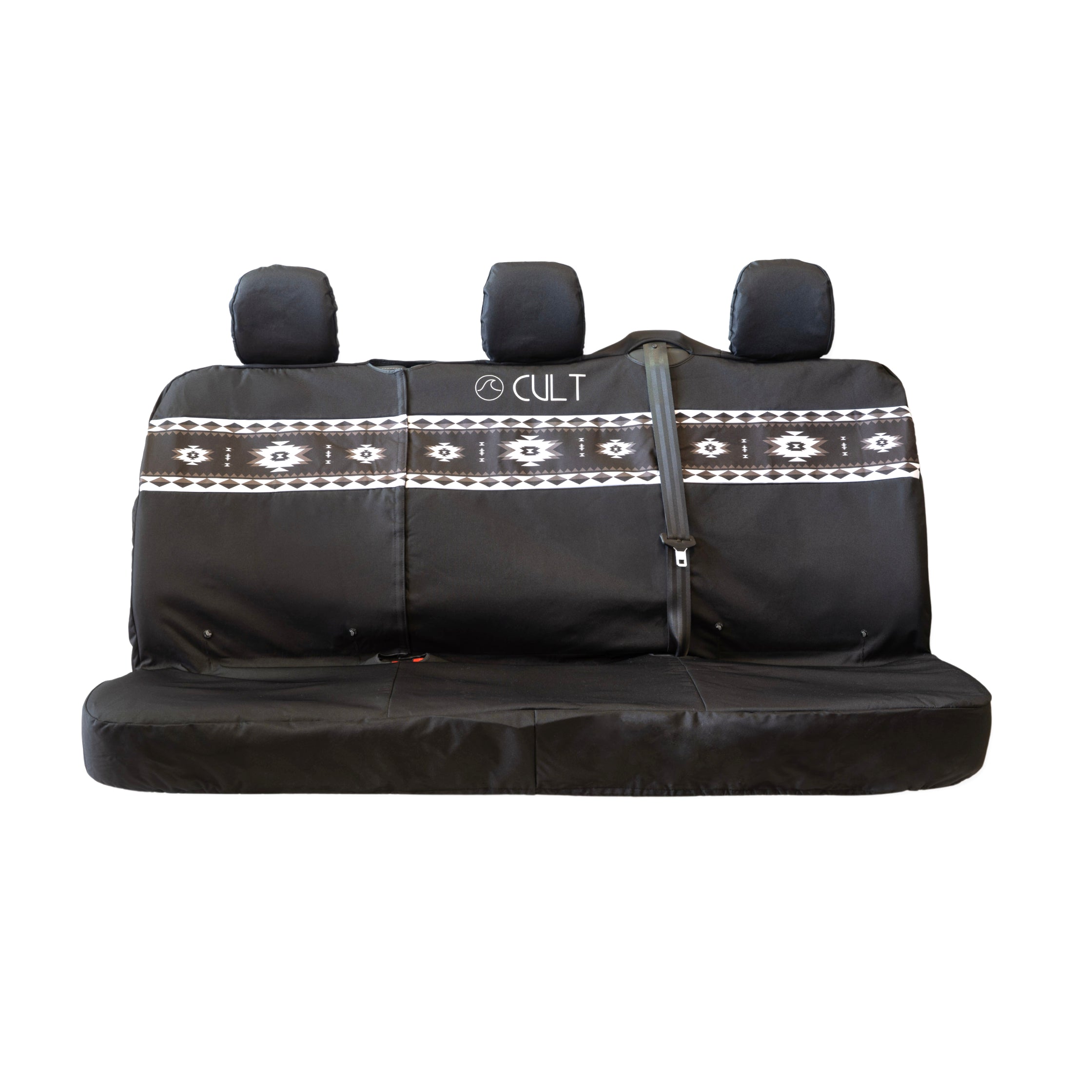 CULT - Housse protection banquette arrière van - Triple - Aztec Black