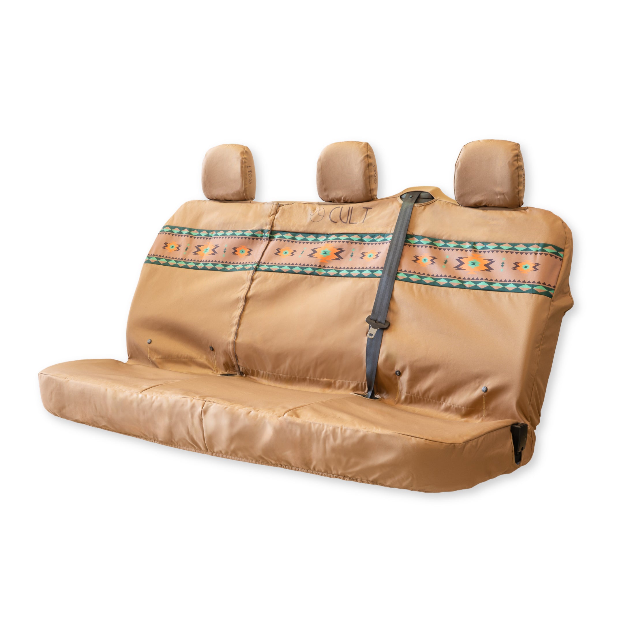 CULT - Housse protection banquette arrière van - Triple - Aztec Brown