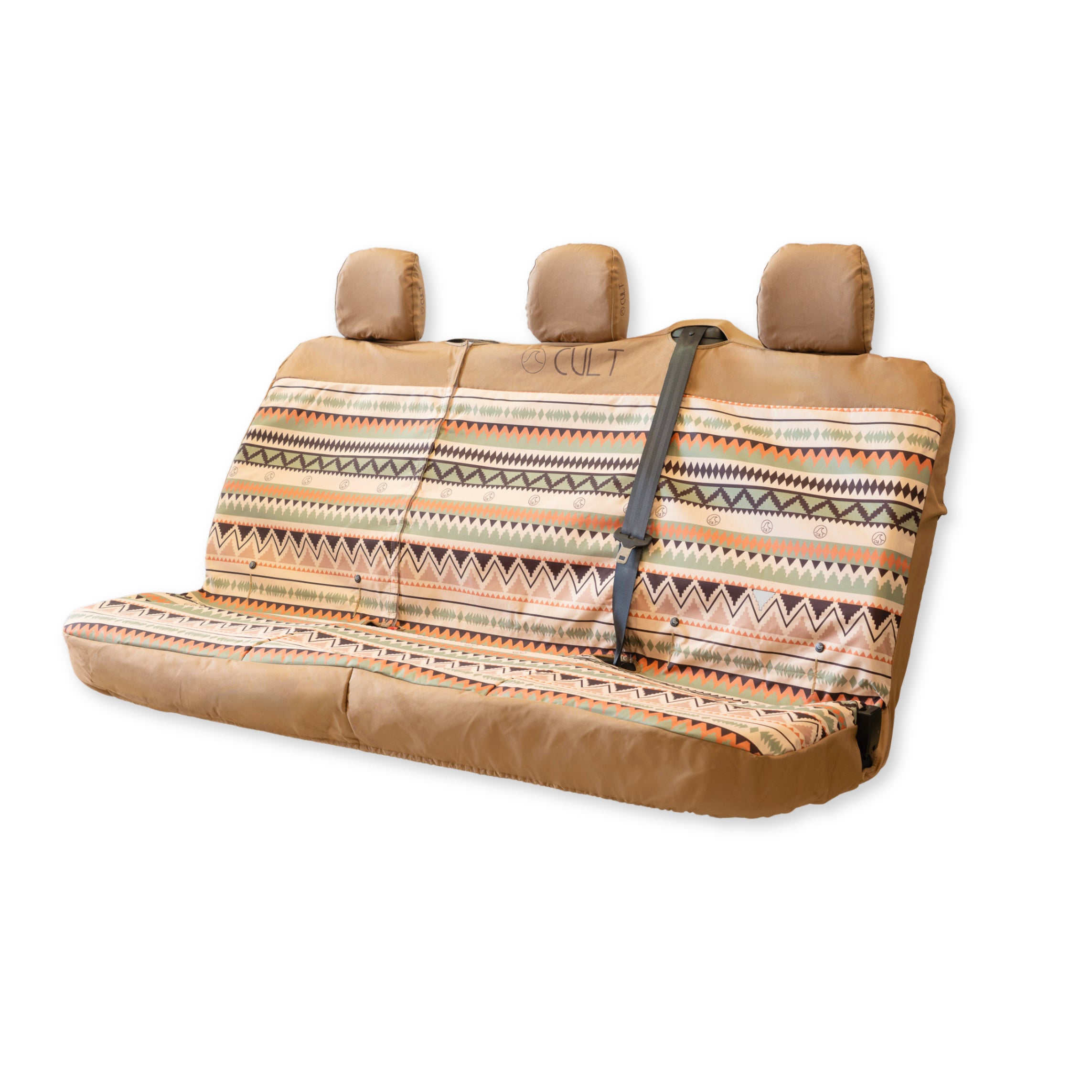 CULT - Housse protection banquette arrière van - Triple - Indi Brown