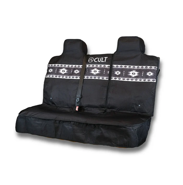 CULT - Funda protectora para asiento trasero de coche - Aztec Negra