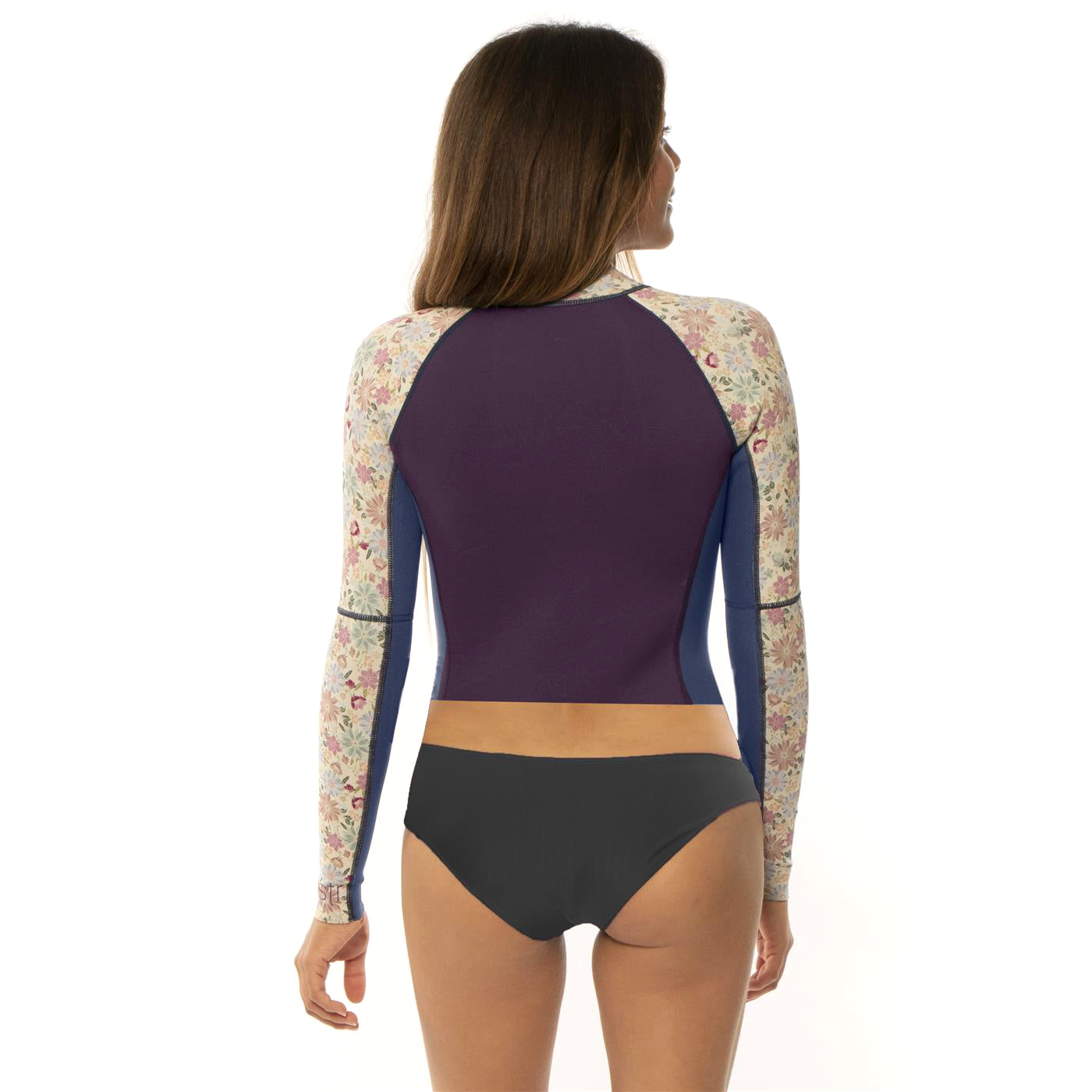 SISSTR - Top de neopreno para mujer JACKET-VIO 1mm - Morado