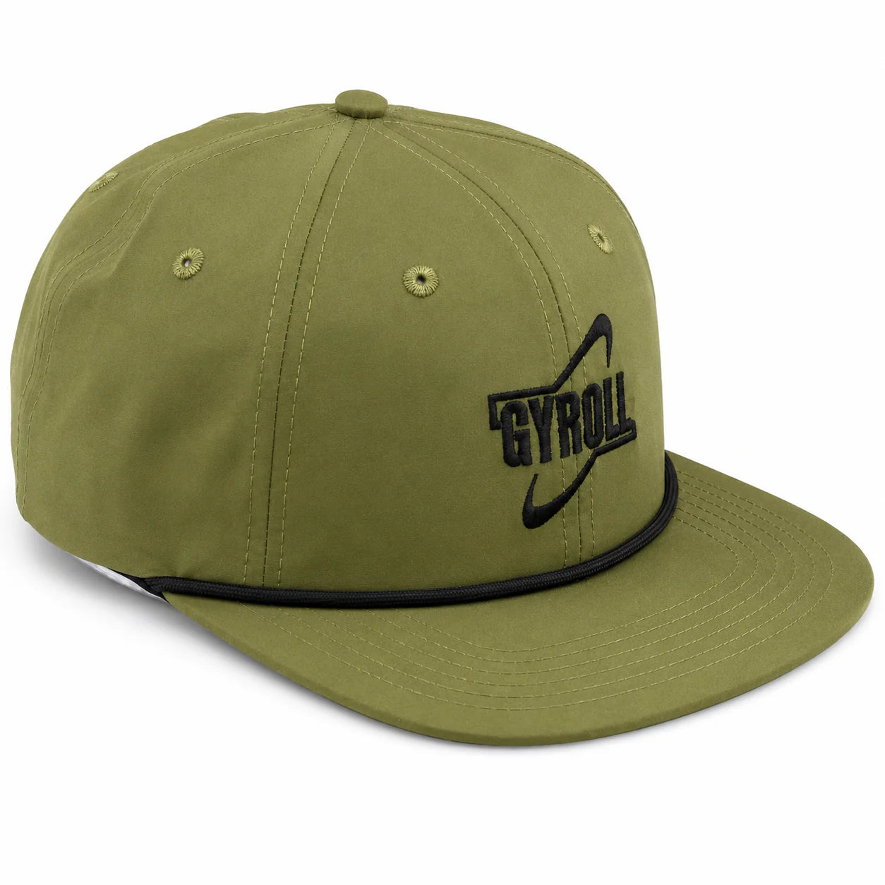 GYROLL - Gorra Skipper 6 paneles - Olive