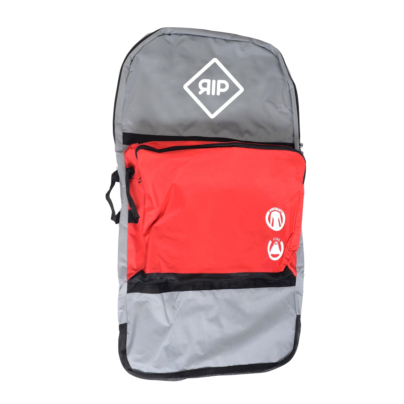 RIP Bodyboard - Funda para bodyboard - Rojo / Gris