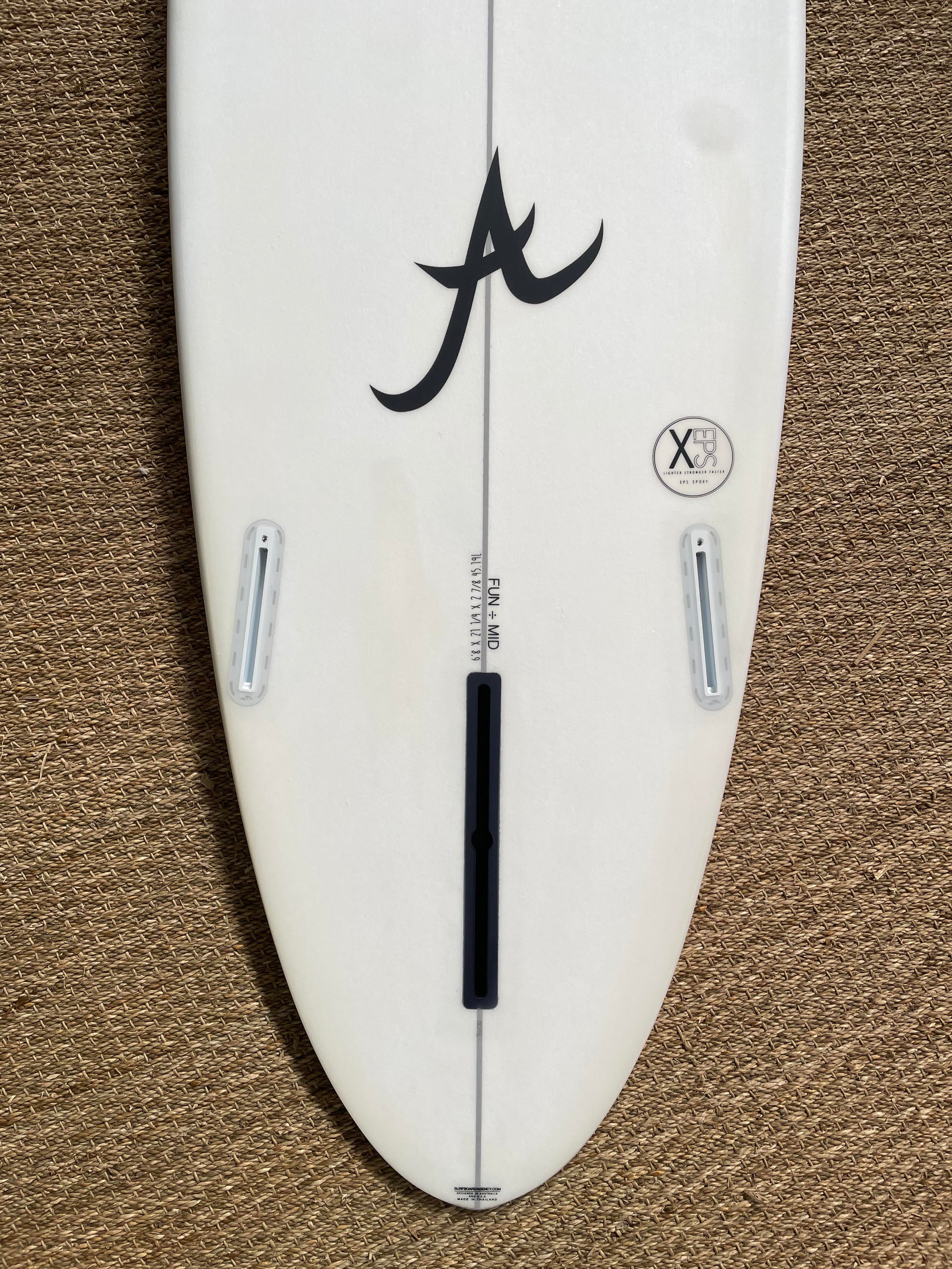 ALOHA Surfboards - Fun Division 6'8  EPOXY 2+1 - Futures