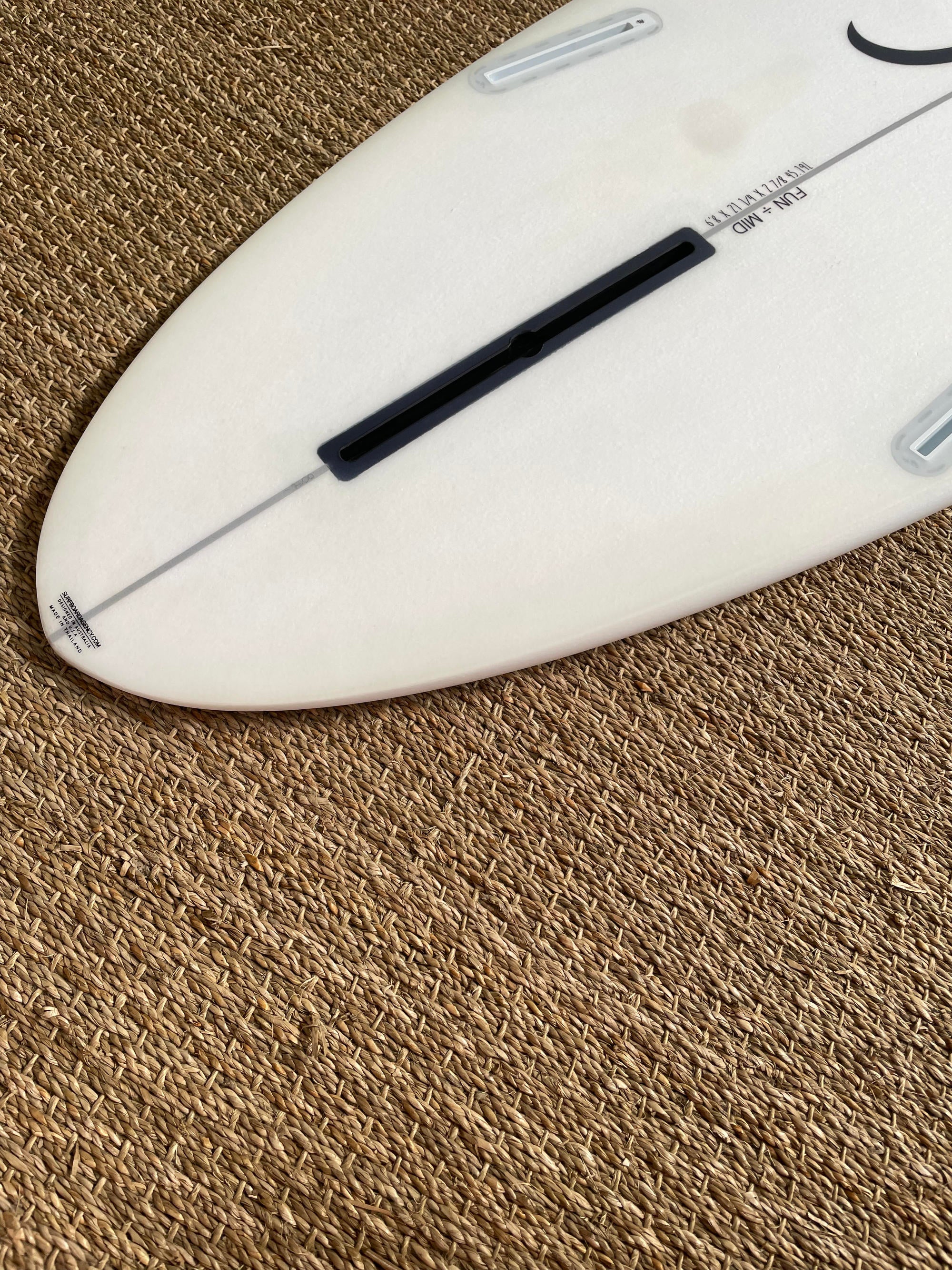 ALOHA Surfboards - Fun Division 6'8  EPOXY 2+1 - Futures
