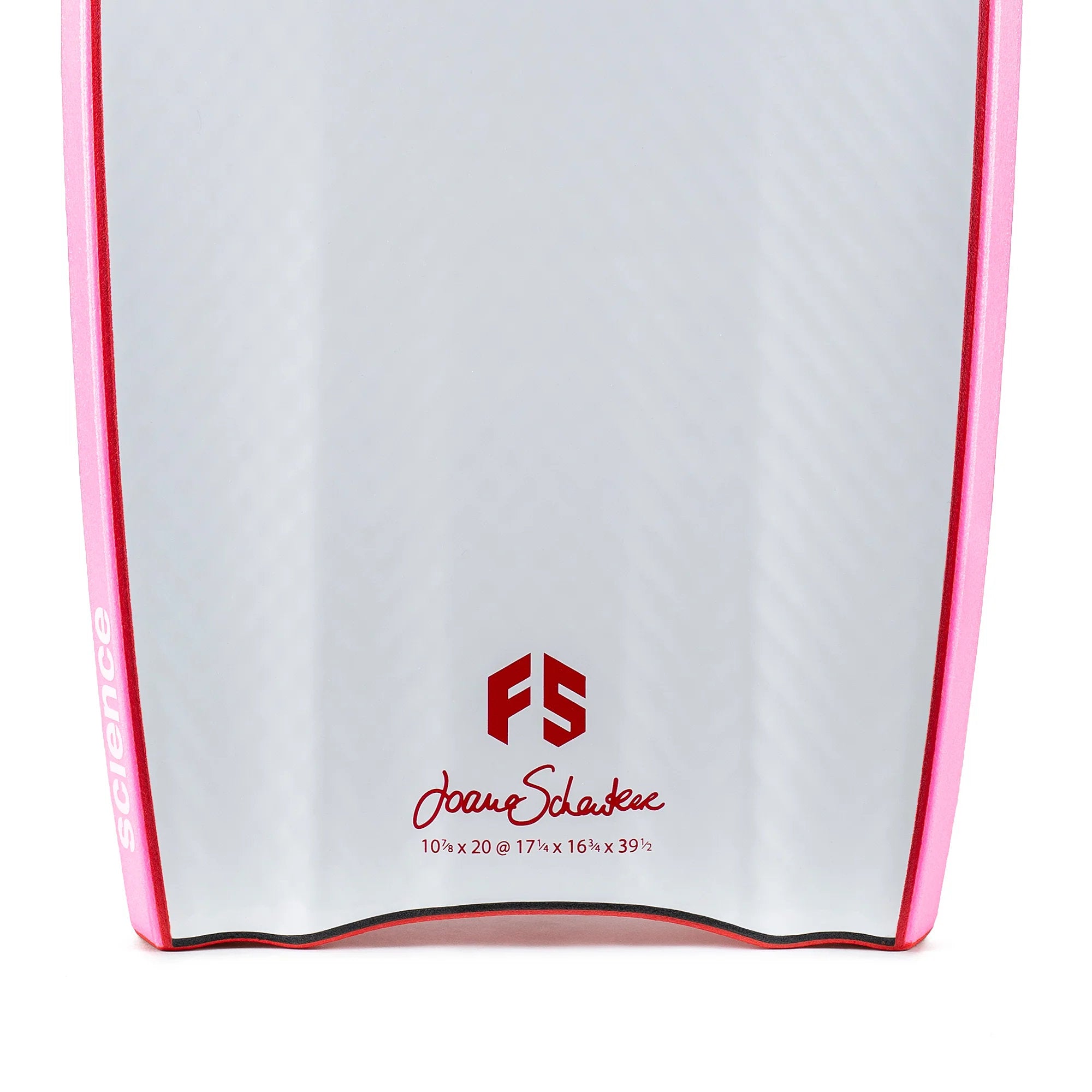 SCIENCE Bodyboard - Joana Schenker Pro LTD Tri Quad F5 PP 1.5 - Pink / White