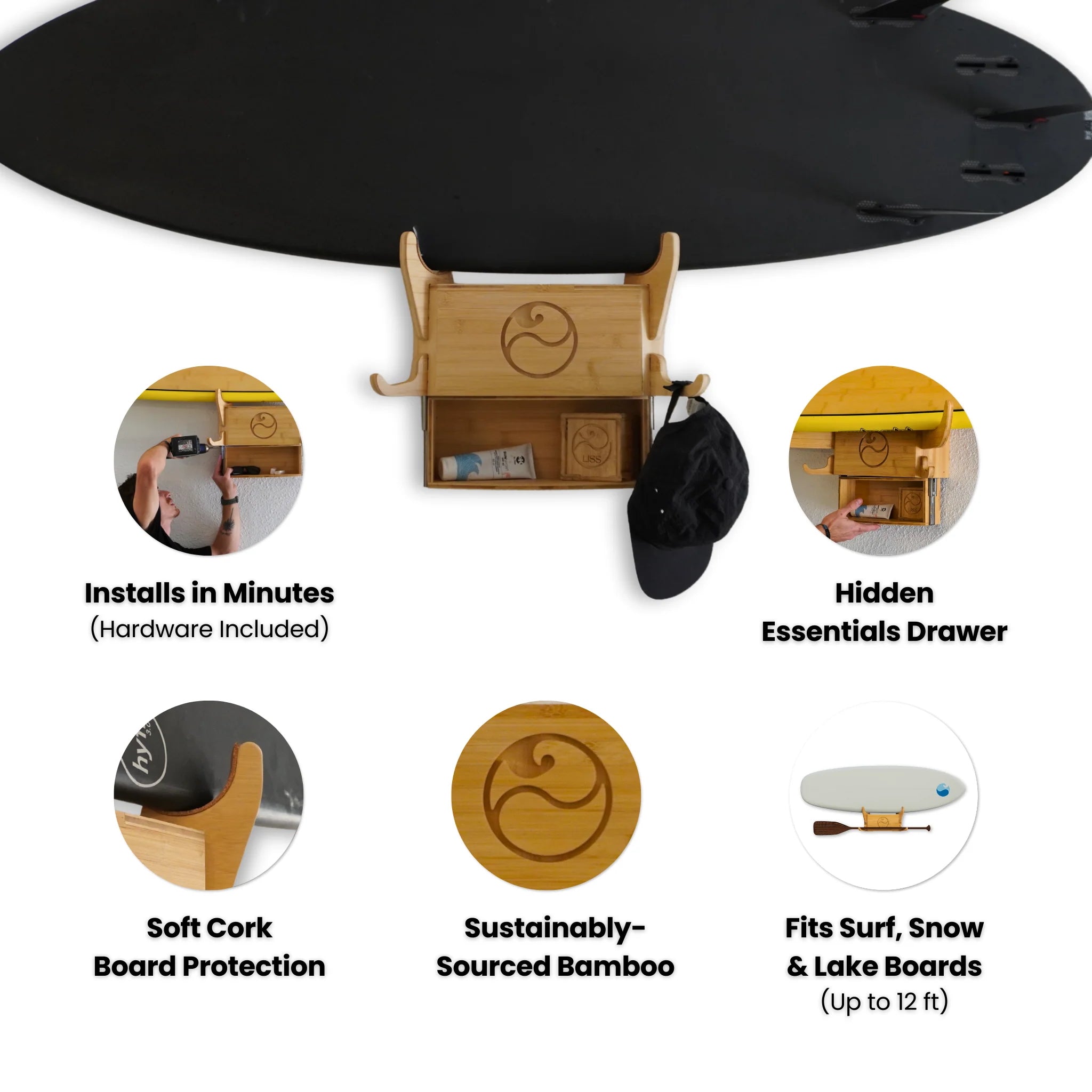 LISS - Surf Rack - Solo Rack