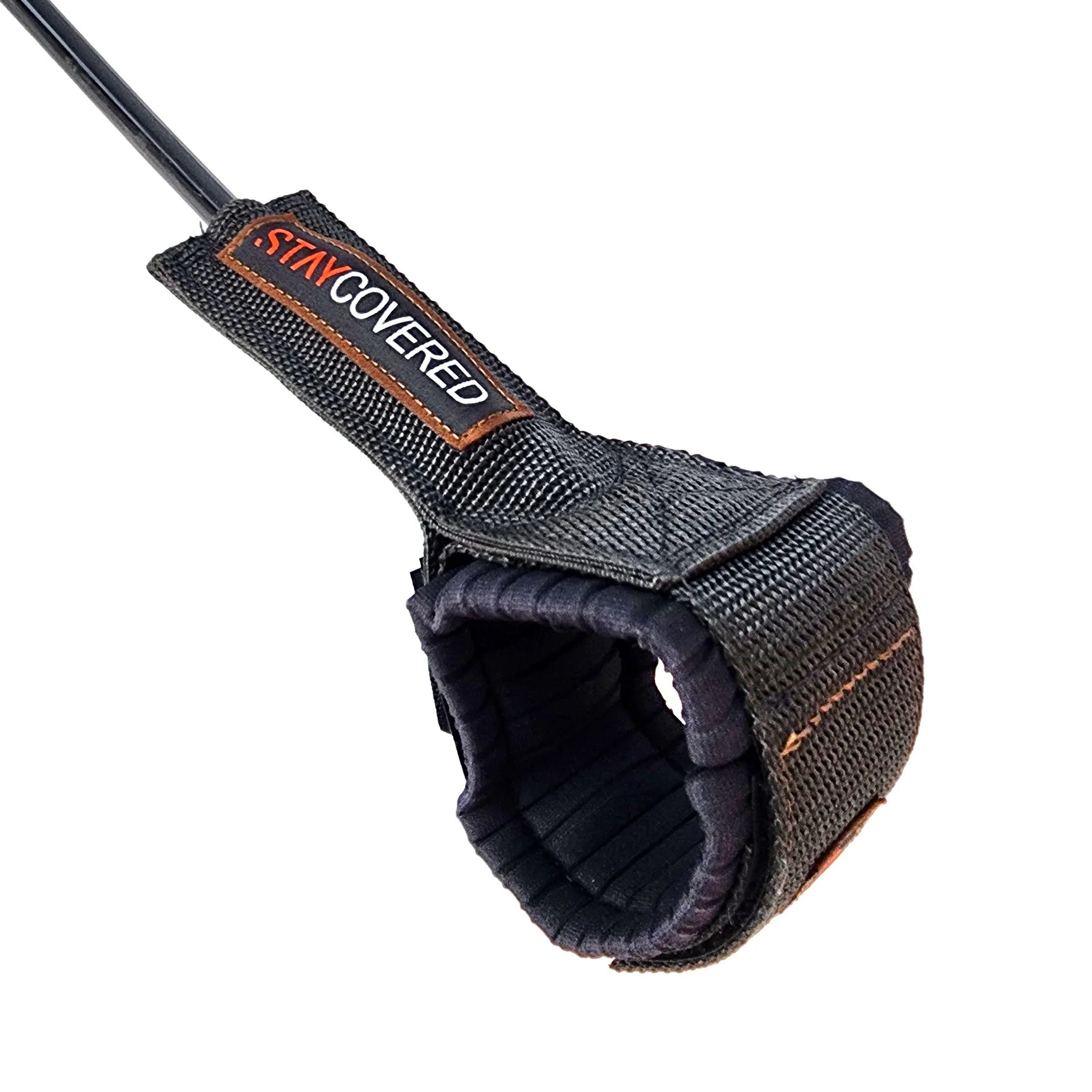 STAY COVERED - 400 XXL Big Wave Leash (10.2mm) - Black