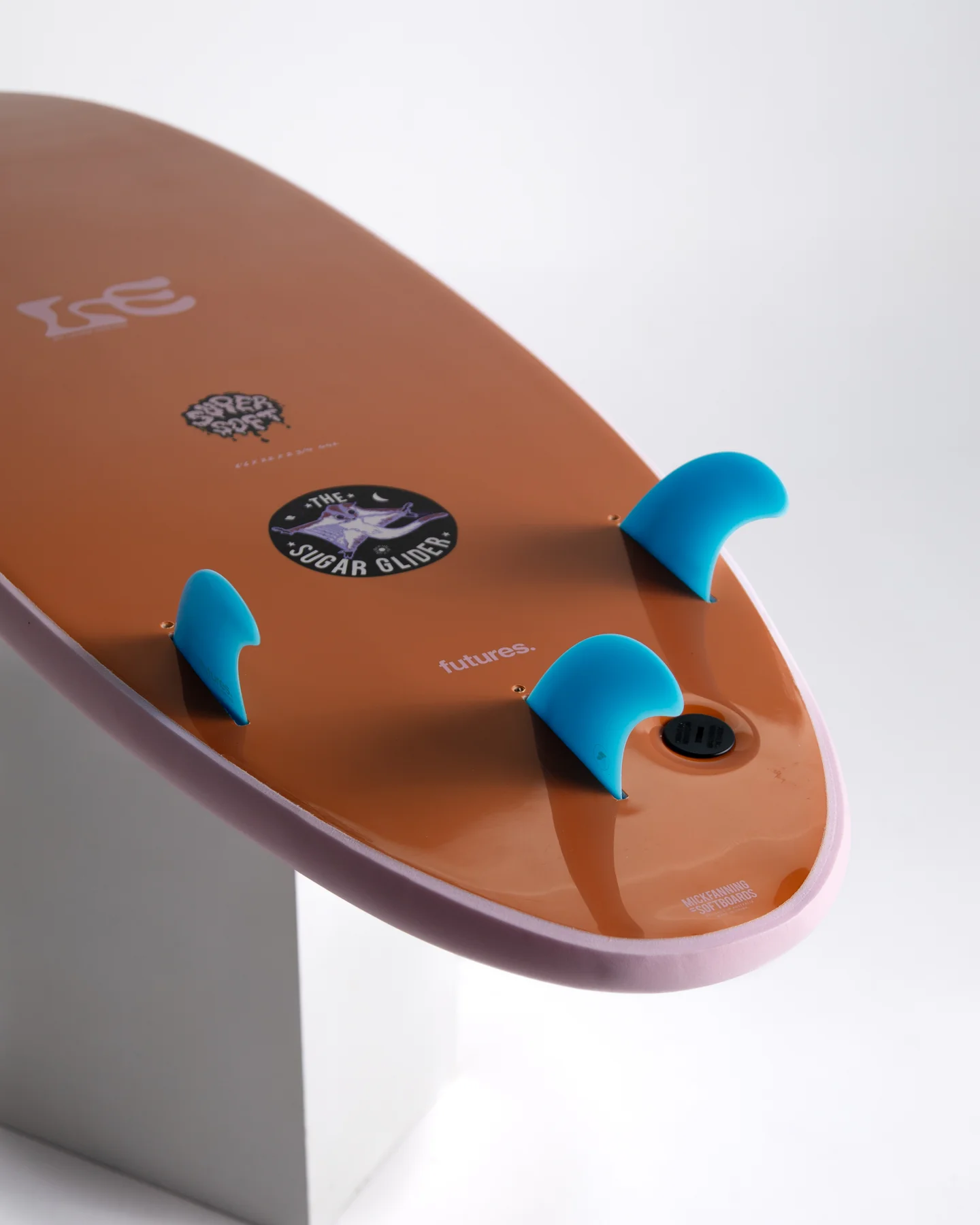 MF Mick Fanning x Laura Enever - Sugar Glider Super Soft - 7'0 - Futures - Pink