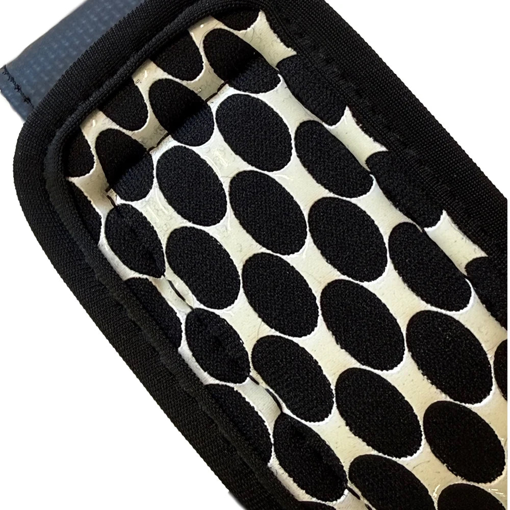 GYROLL - Atlas Biceps Bodyboard Leash - Black / White
