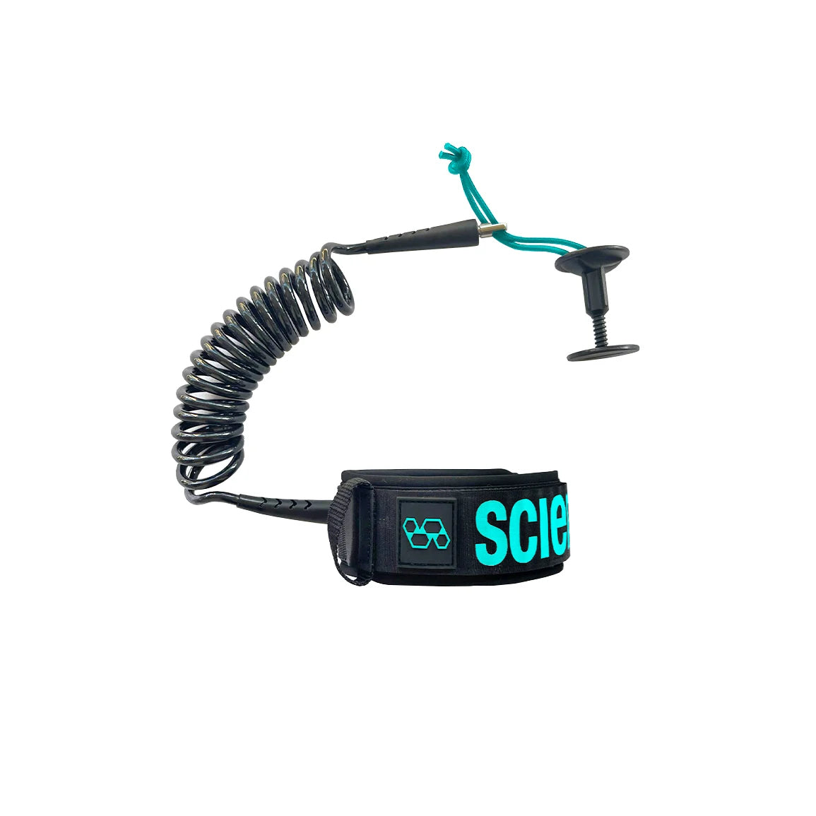 SCIENCE - Bodyboard Wrist Leash - Essentials - Black / Aqua