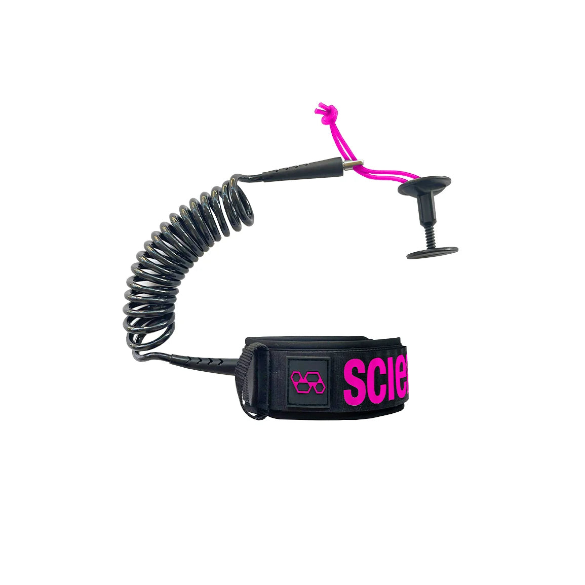 SCIENCE - Bodyboard Wrist Leash - Essentials - Black / Pink