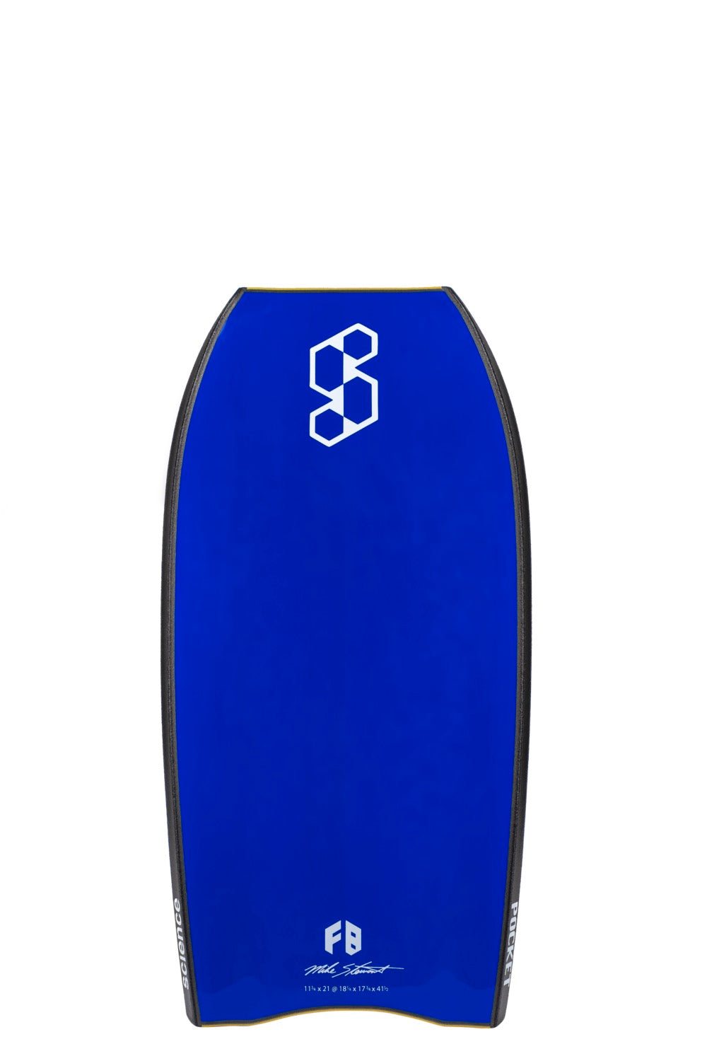 SCIENCE Bodyboard - Pocket NRG+ F8 - Mustard / Electric Blue