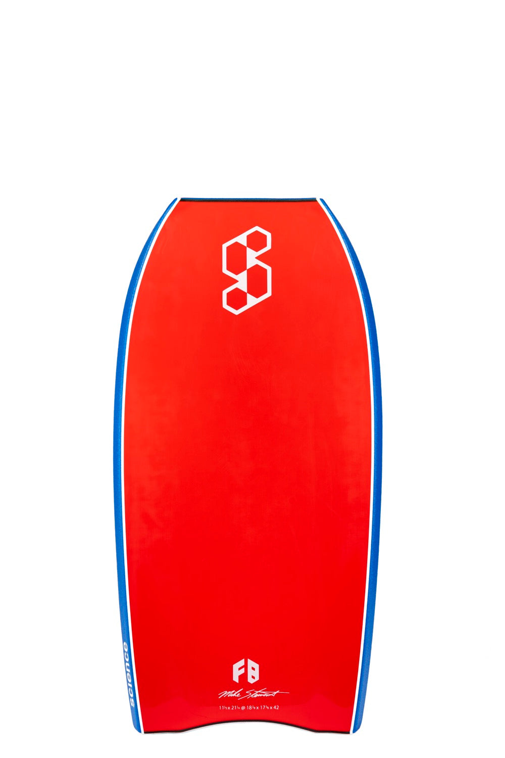 SCIENCE Bodyboard - Pro NRG+ F8 - Royal Blue / Red